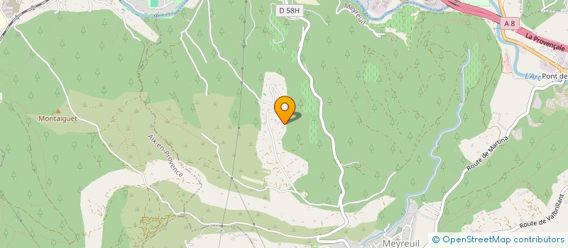 localisation de l'entreprise EB INVEST  MEYREUIL