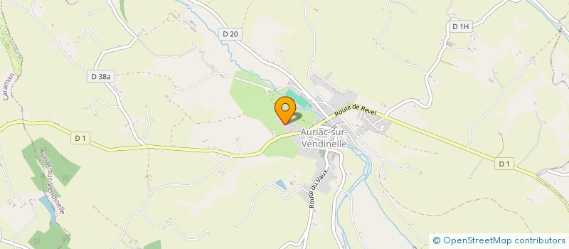 localisation de l'entreprise EB-MACELION  AURIAC-SUR-VENDINELLE