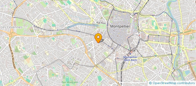 localisation de l'entreprise EB MACONNERIE  MONTPELLIER