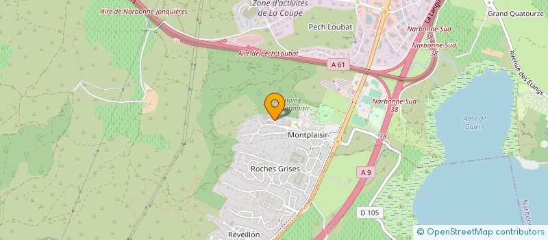 localisation de l'entreprise EB MANAGEMENT & CONSULTING  NARBONNE