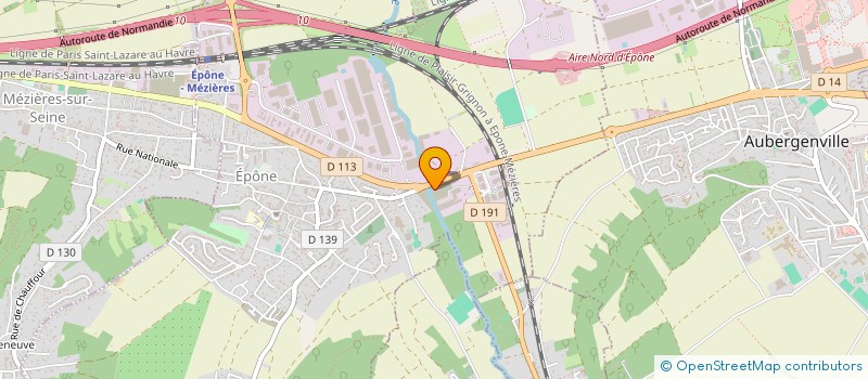 localisation de l'entreprise EB NUTRITION  EPONE