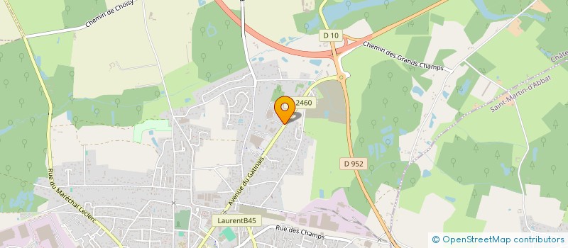 localisation de l'entreprise EB RENOVATION à CHATEAUNEUF-SUR-LOIRE