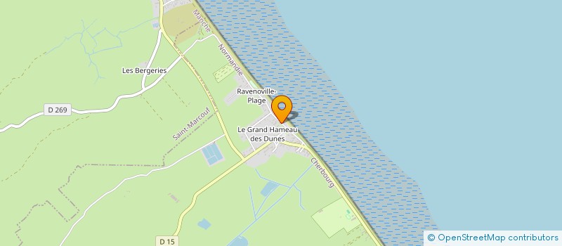 localisation de l'entreprise EB SCI à CARENTAN-LES-MARAIS