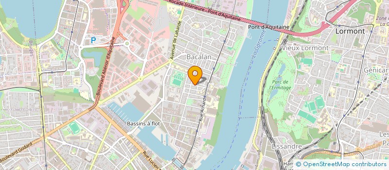 localisation de l'entreprise EB TRANSITION  BORDEAUX