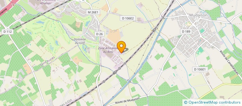 localisation de l'entreprise EB2.0  MUDAISON