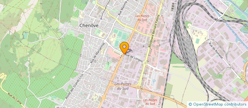 localisation de l'entreprise EB4  CHENOVE