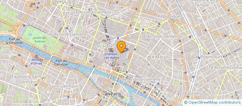 localisation de l'entreprise EBA CLIM à PARIS