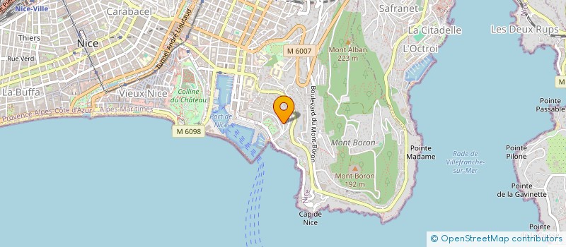 localisation de l'entreprise EBA CONSEIL  NICE