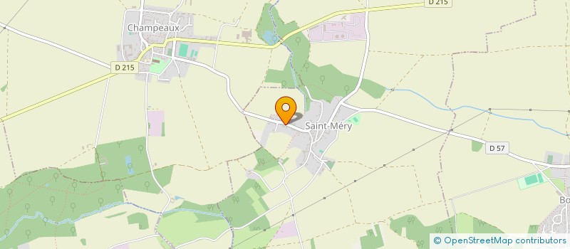 localisation de l'entreprise EBAI  SAINT-MERY