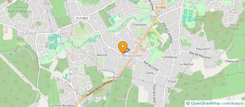 localisation de l'entreprise EBAJ GRADIGNAN  GRADIGNAN