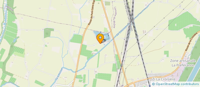 localisation de l'entreprise EBAM  LAPALUD