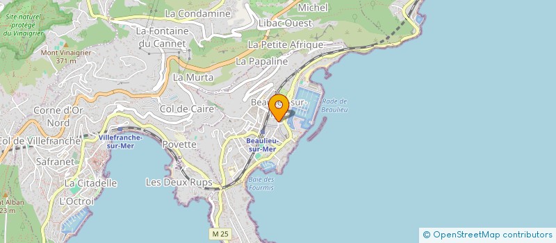 localisation de l'entreprise EBAT  BEAULIEU-SUR-MER