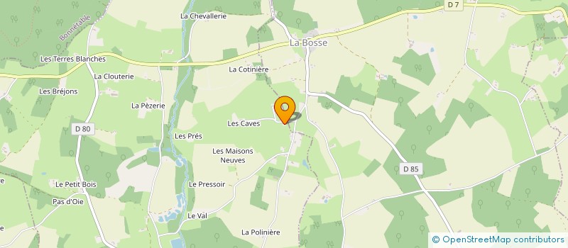 localisation de l'entreprise EBAUTOMATION  SAINT-DENIS-DES-COUDRAIS