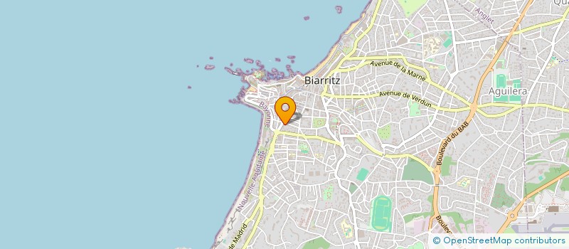 localisation de l'entreprise EBBA à BIARRITZ