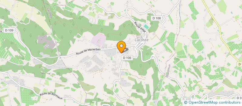 localisation de l'entreprise EBBA L. LOPEZ à BONNIEUX