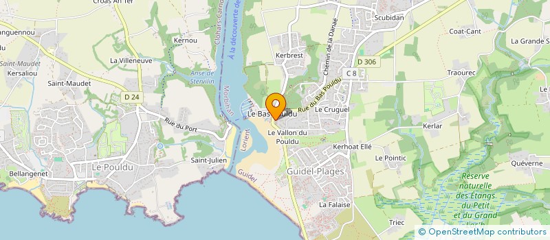 localisation de l'entreprise EBC-STANCO  GUIDEL