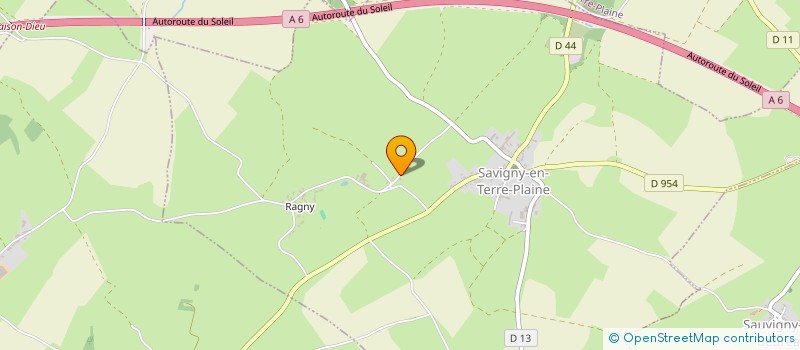 localisation de l'entreprise EBCONNECTIONS à SAVIGNY-EN-TERRE-PLAINE