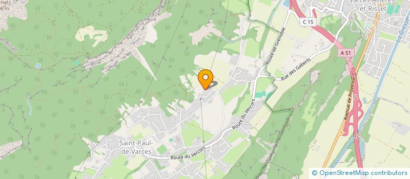 localisation de l'entreprise EBE  SAINT-PAUL-DE-VARCES