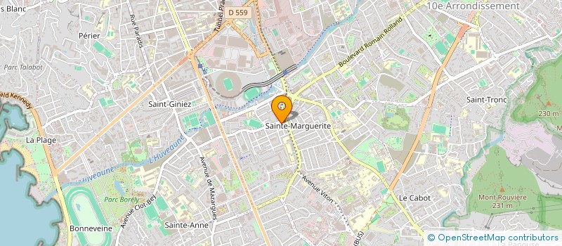 localisation de l'entreprise EBEN à MARSEILLE