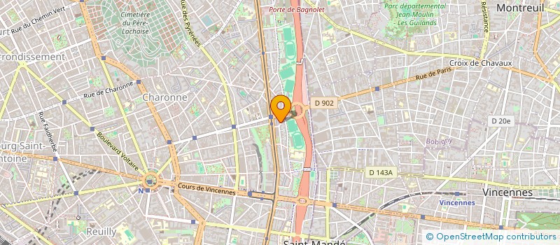 localisation de l'entreprise EBEN EZER  PARIS