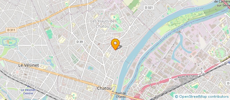 localisation de l'entreprise EBEN LA MENUISERIE  ERAGNY