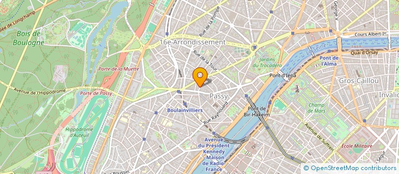 localisation de l'entreprise EBENA 2 CONSULTING  PARIS