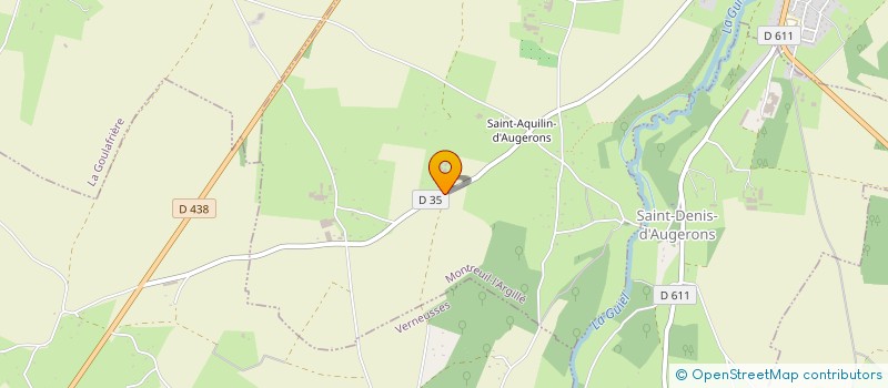 localisation de l'entreprise EBENE BPO SARL  MONTREUIL-L'ARGILLE