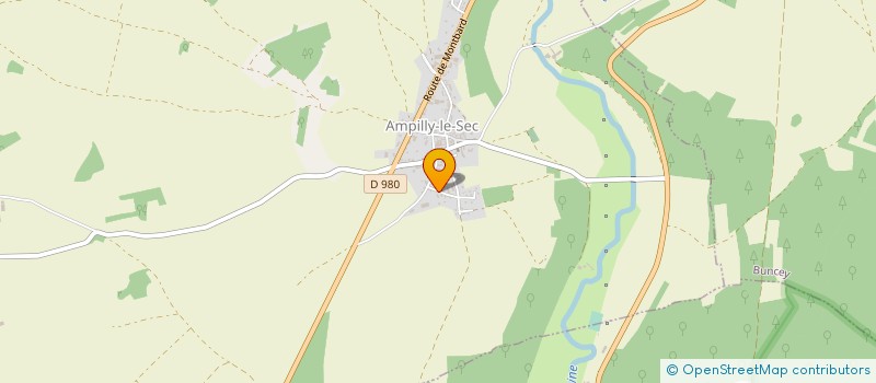 localisation de l'entreprise EBENE IMMOBILIER  AMPILLY-LE-SEC