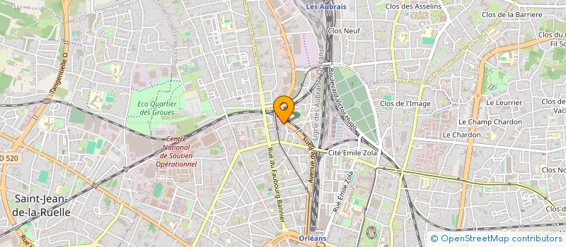 localisation de l'entreprise EBENEZER CONSULTING à ORLEANS
