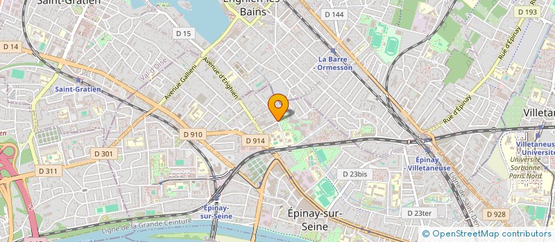 localisation de l'entreprise EBENEZER PARIS - ACER SOCIAL à EPINAY-SUR-SEINE