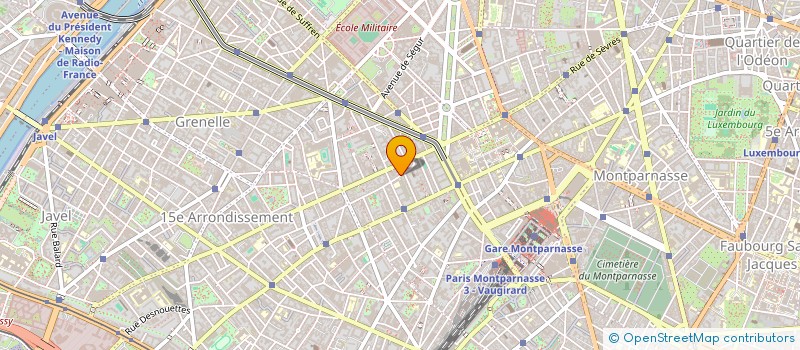 localisation de l'entreprise EBENISTERIE BLOMET  PARIS