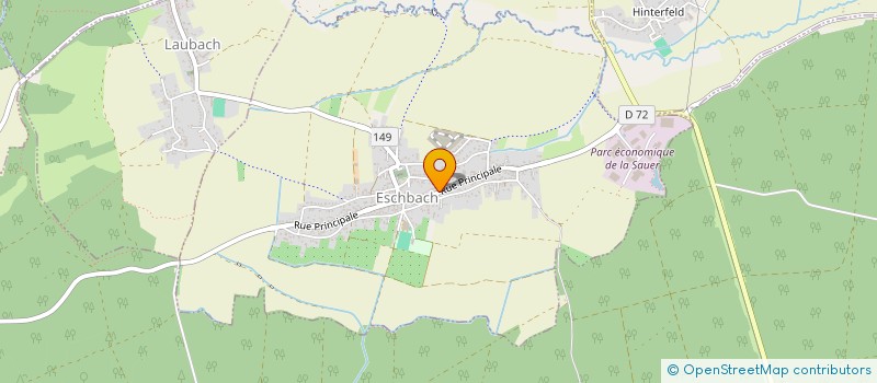 localisation de l'entreprise EBENISTERIE DIDIER STEPHAN  GRSDORF