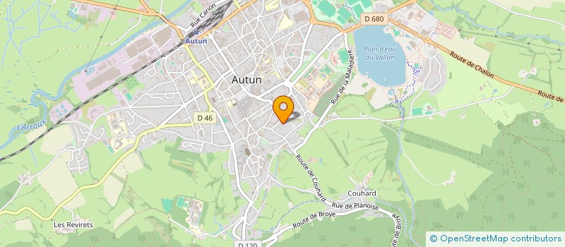 localisation de l'entreprise EBENISTERIE DURAND à AUTUN