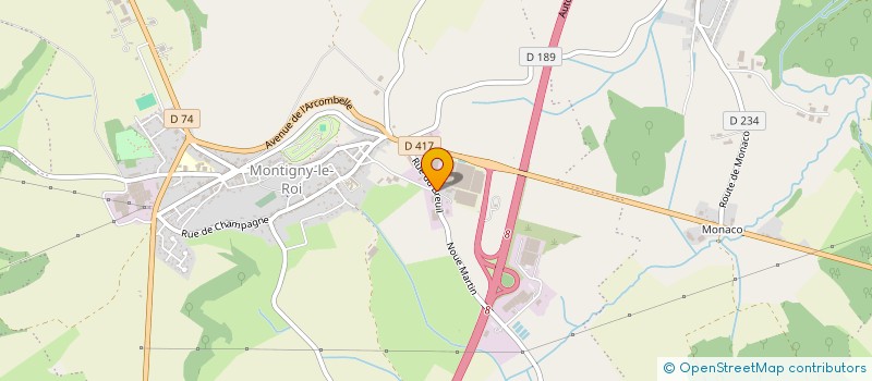 localisation de l'entreprise EBENISTERIE MENUISERIE GOUVENOT FRED à IS-EN-BASSIGNY