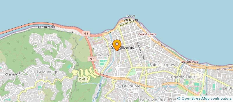 localisation de l'entreprise EBENISTERIE NASSEAU à SAINT-DENIS