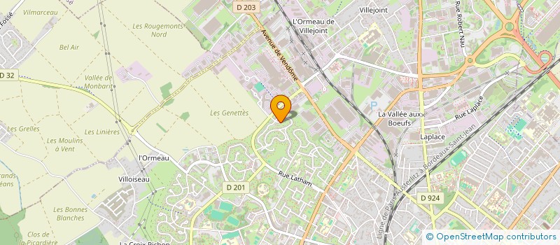 localisation de l'entreprise EBEO DEVELOPPEMENT  BLOIS