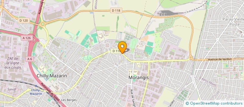 localisation de l'entreprise EBEO PRO à MORANGIS