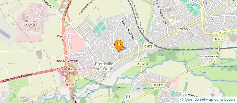 localisation de l'entreprise EBERHARD 3000  BRETTEVILLE-SUR-ODON