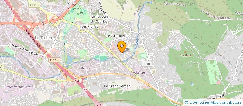 localisation de l'entreprise EBERT à VITROLLES