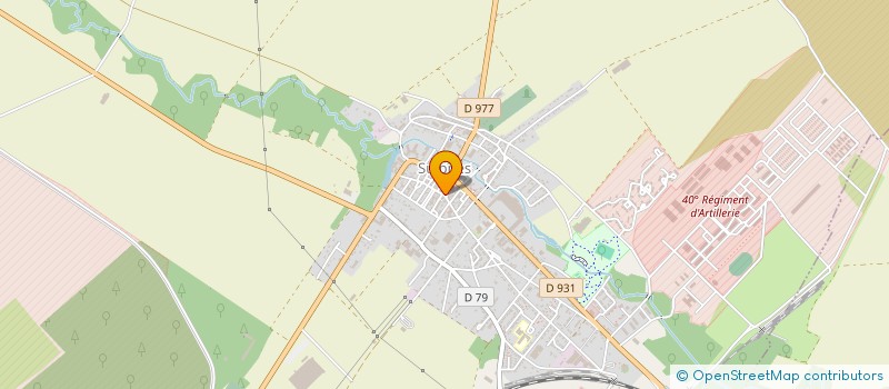 localisation de l'entreprise EBF PATRIMONIALE  GUEUX