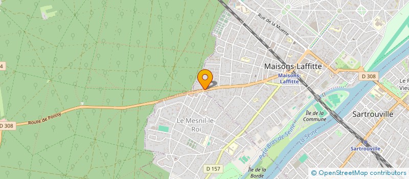 localisation de l'entreprise EBG RELOCATION à MAISONS-LAFFITTE