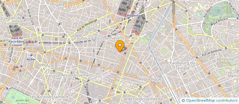 localisation de l'entreprise EBI  PARIS