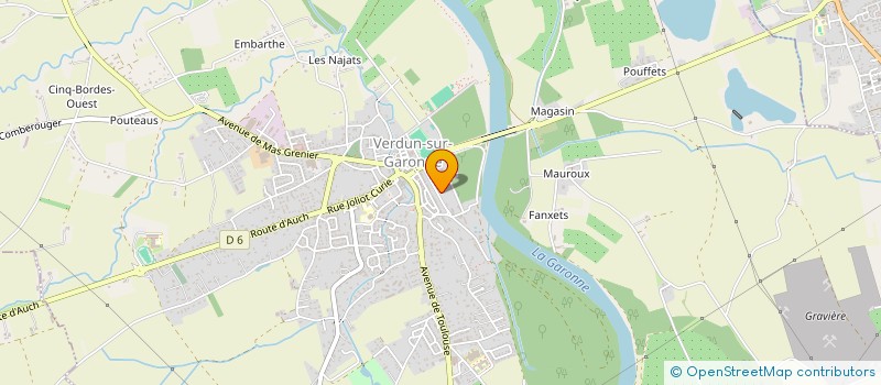 localisation de l'entreprise EBI EMBALLAGES BOIS INNOVATIONS à VERDUN-SUR-GARONNE