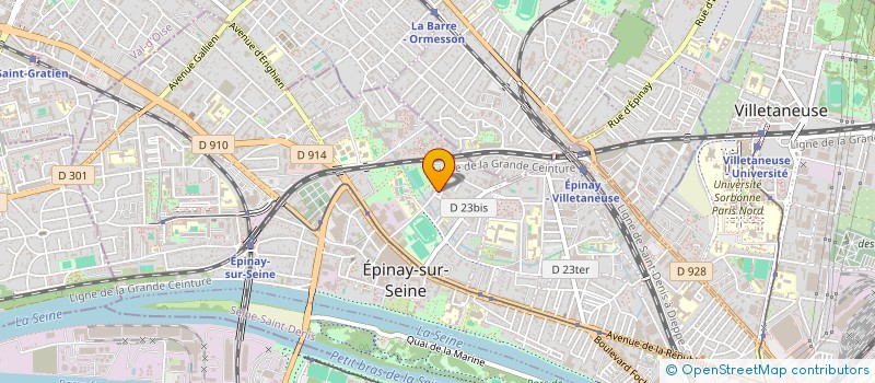 localisation de l'entreprise EBIDIS à EPINAY-SUR-SEINE