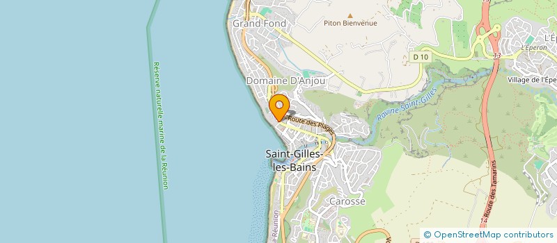 localisation de l'entreprise EBIKE  SAINT-PAUL