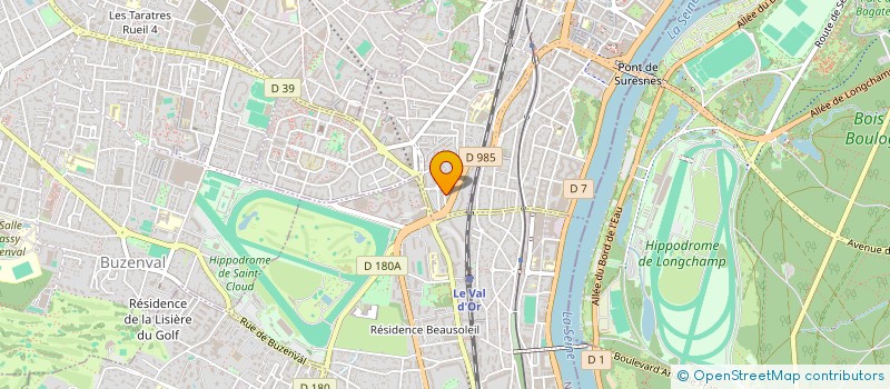 localisation de l'entreprise EBIKE-CITY à SURESNES