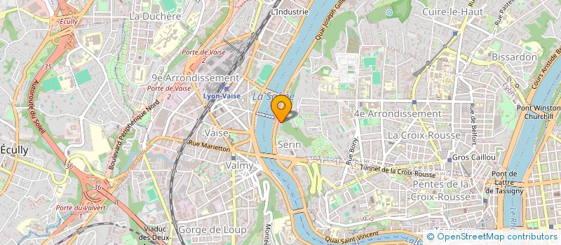 localisation de l'entreprise EBITDA CONSEIL à LYON