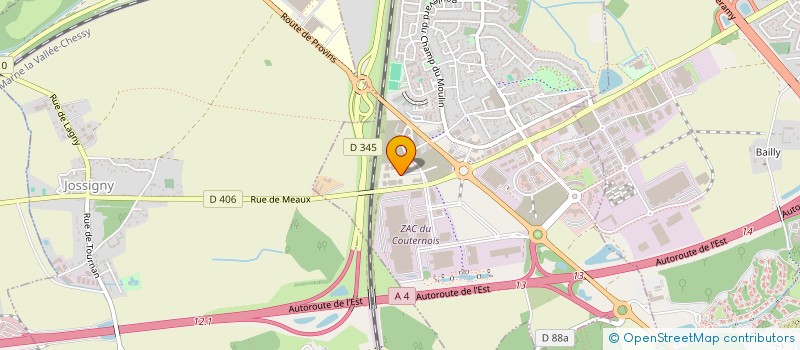 localisation de l'entreprise EBK NEGOCE  PARIS