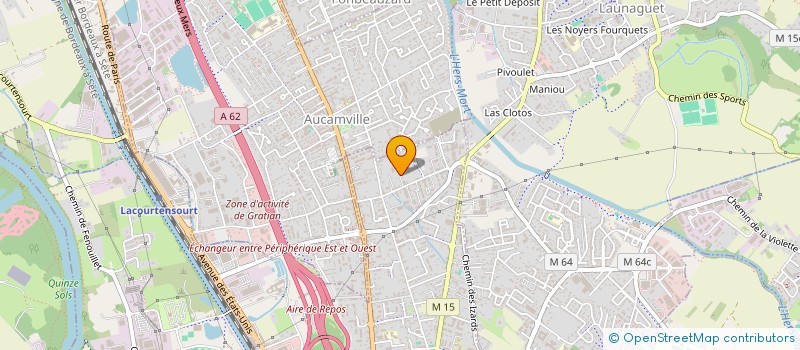 localisation de l'entreprise EBLC à TOULOUSE