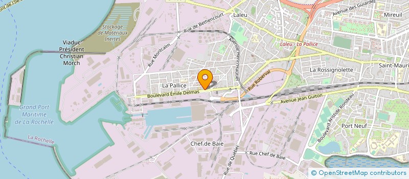 localisation de l'entreprise EBLL à LA ROCHELLE